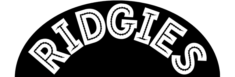 Ridgies Logo Black Background v2